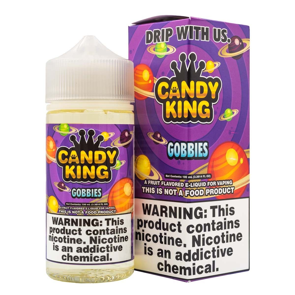 CANDY KING - GOBBIES - 100ML (0mg)