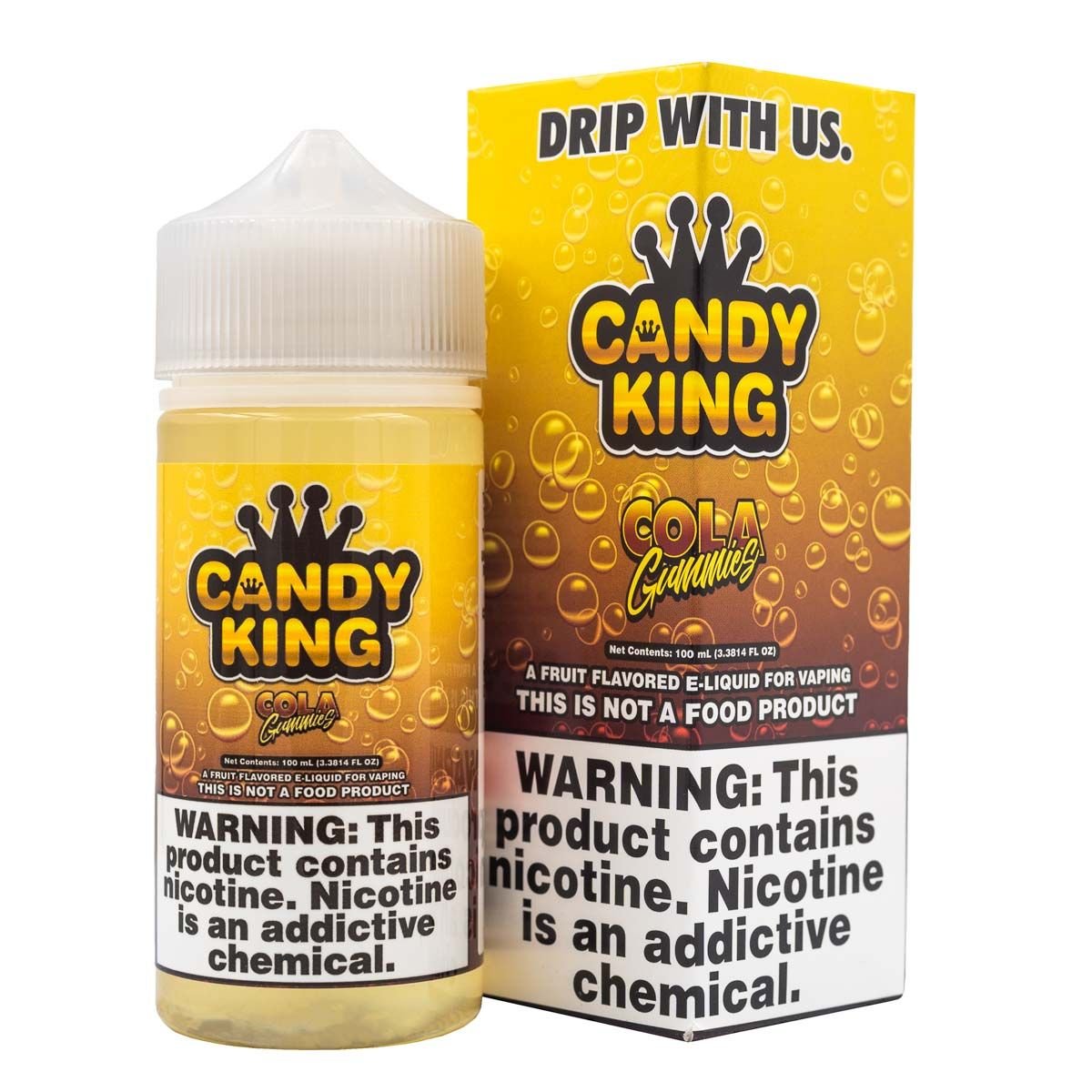 CANDY KING - COLA GUMMIES - 100ML (0mg)