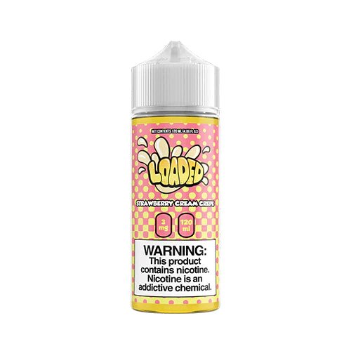 LOADED - STRAWBERRY CREAM CREPE - 100ML (0mg)