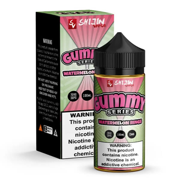 Watermelon Rings - Gummy Series - Shijin Vapor E-Liquid 100mL