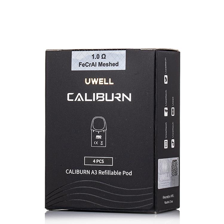 UWELL CALIBURN A3 REPLACEMENT PODS - 4PK