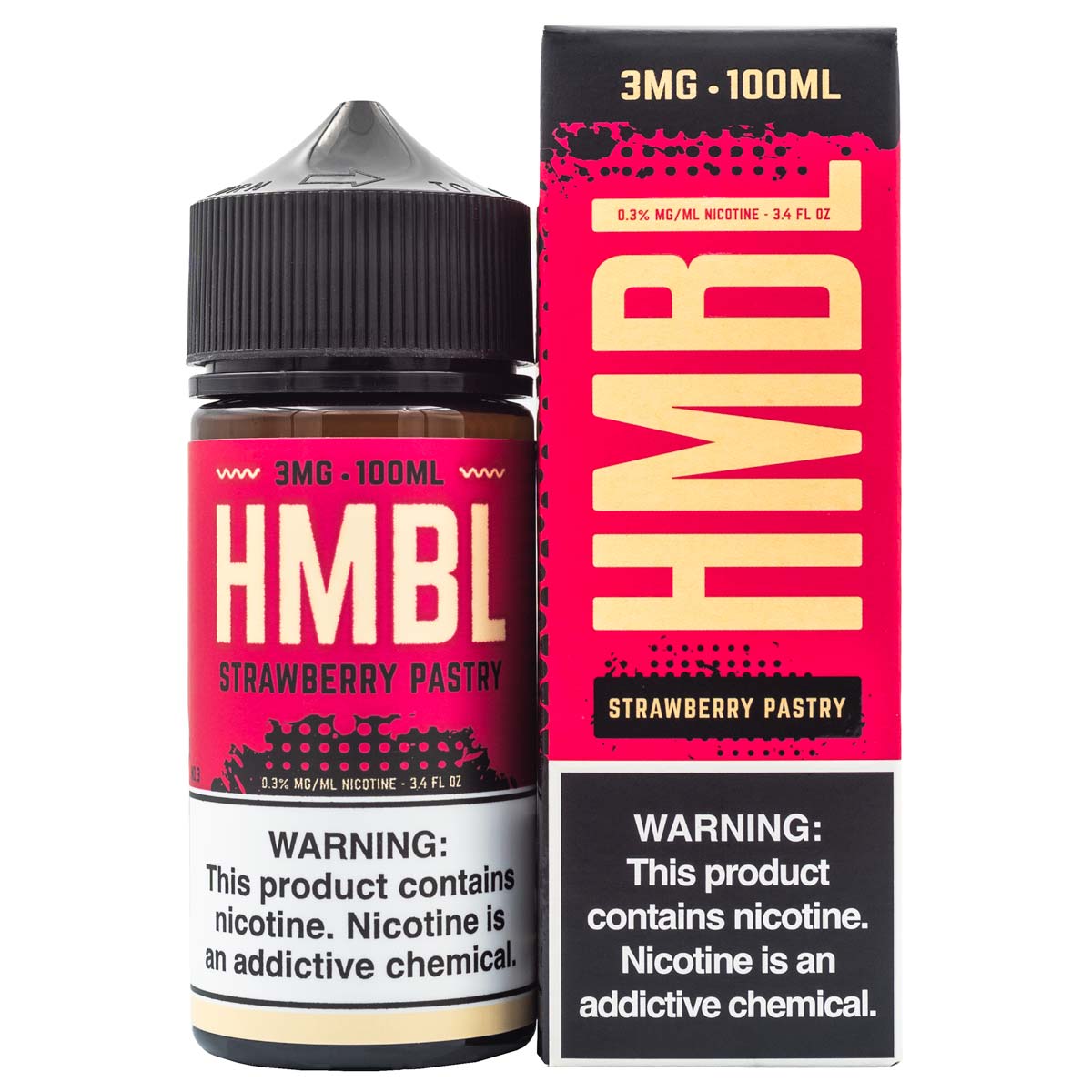 HUMBLE - STRAWBERRY PASTRY - 100ML (3mg)