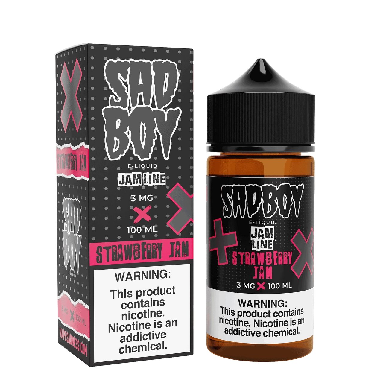 SADBOY - STRAWBERRY JAM - 100ML (0mg)