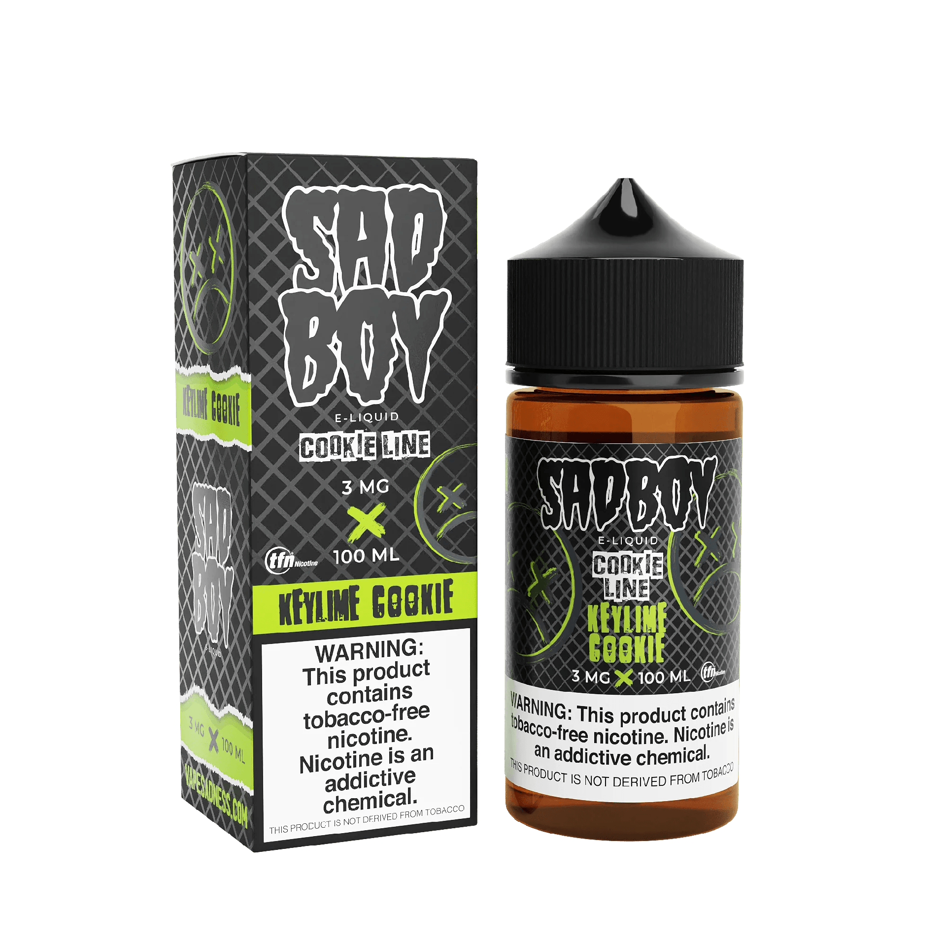 SADBOY - KEYLIME COOKIE - 100ML (0mg)