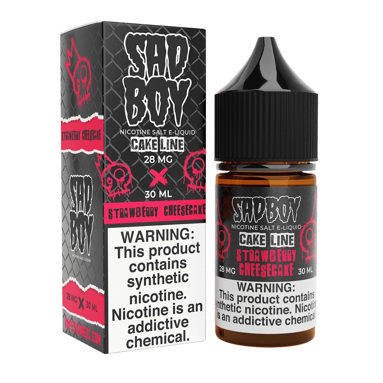SADBOY SALTS - STRAWBERRY CHEESECAKE - 30ML (28mg)