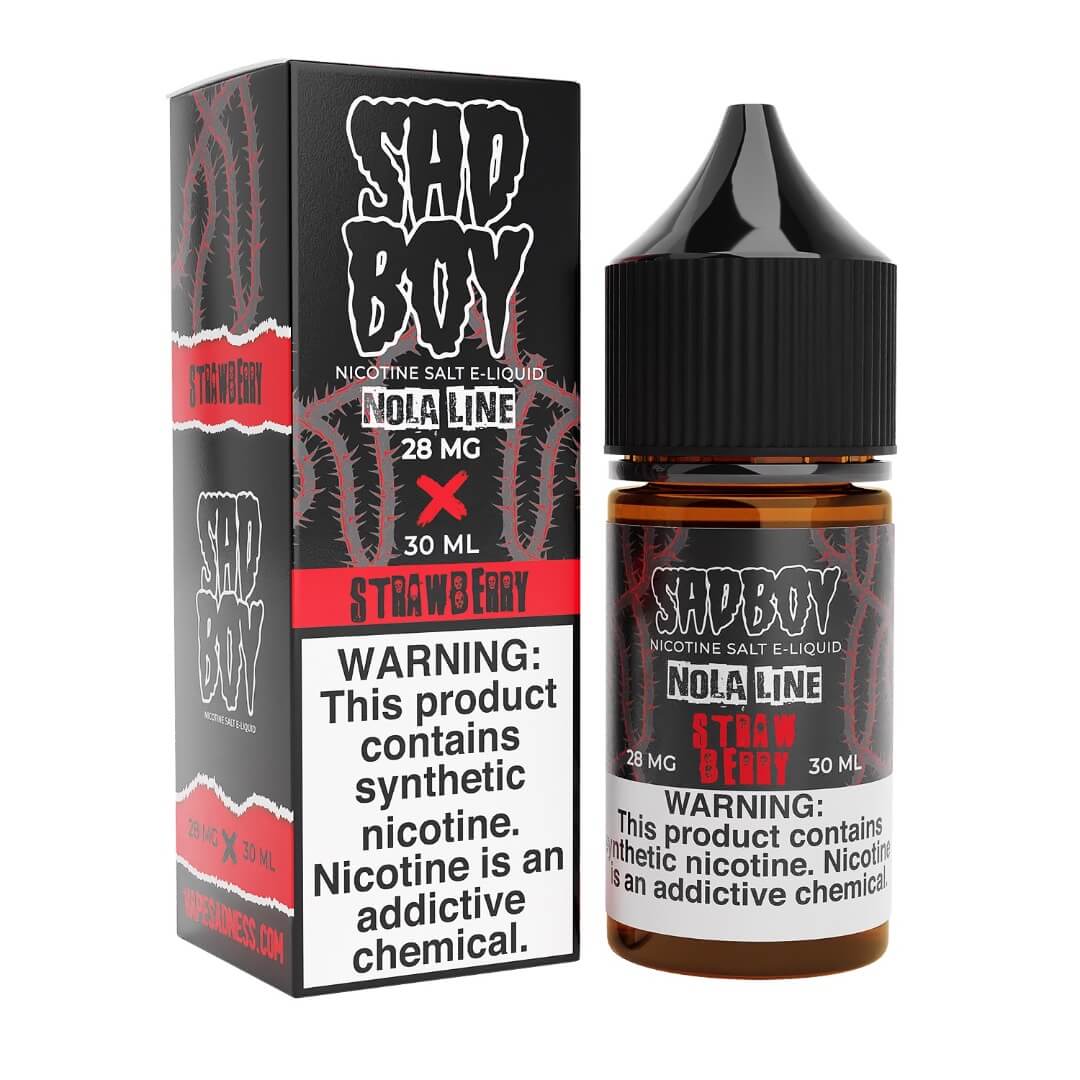 SADBOY SALTS - NOLA STRAWBERRY - 30ML (28mg)