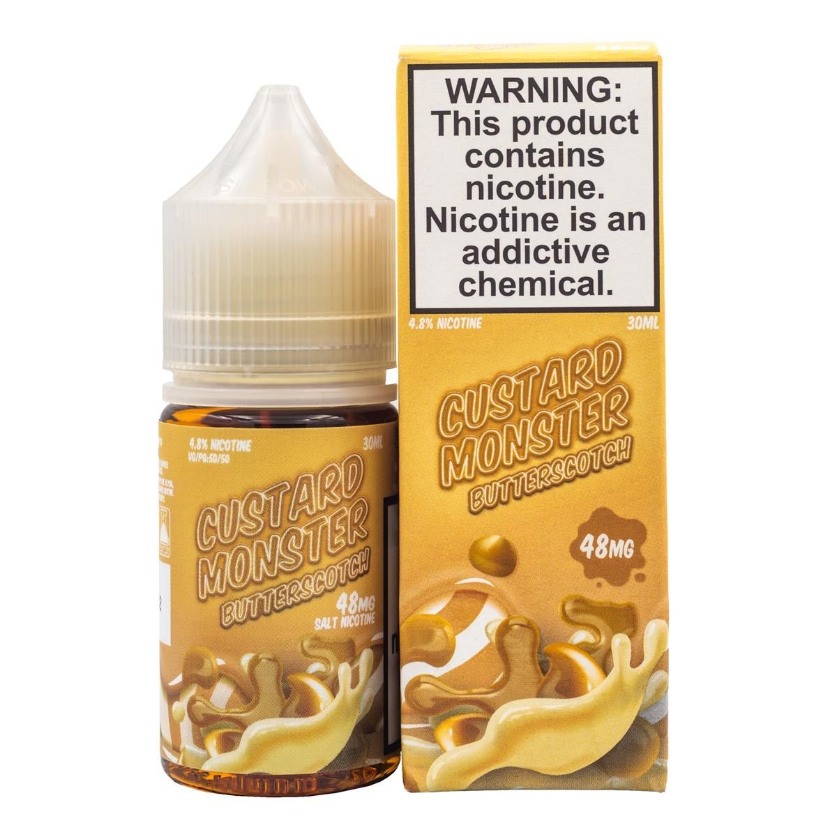 CUSTARD MONSTER - BUTTERSCOTCH - 30ML (24mg)