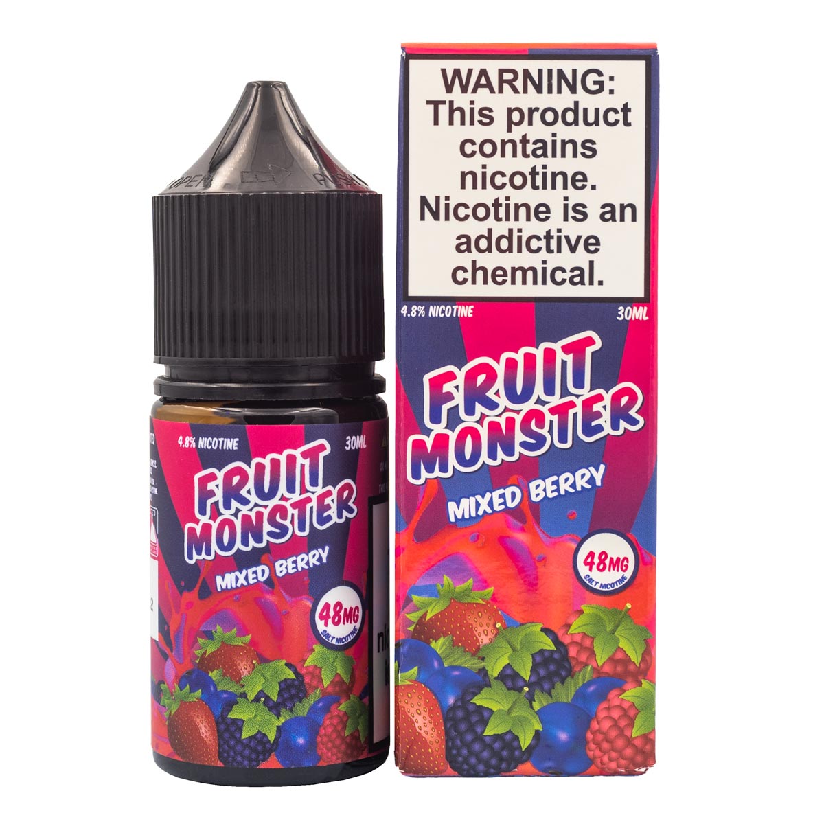 FRUIT MONSTER SALTS - MIXED BERRY - 30ML (24mg)