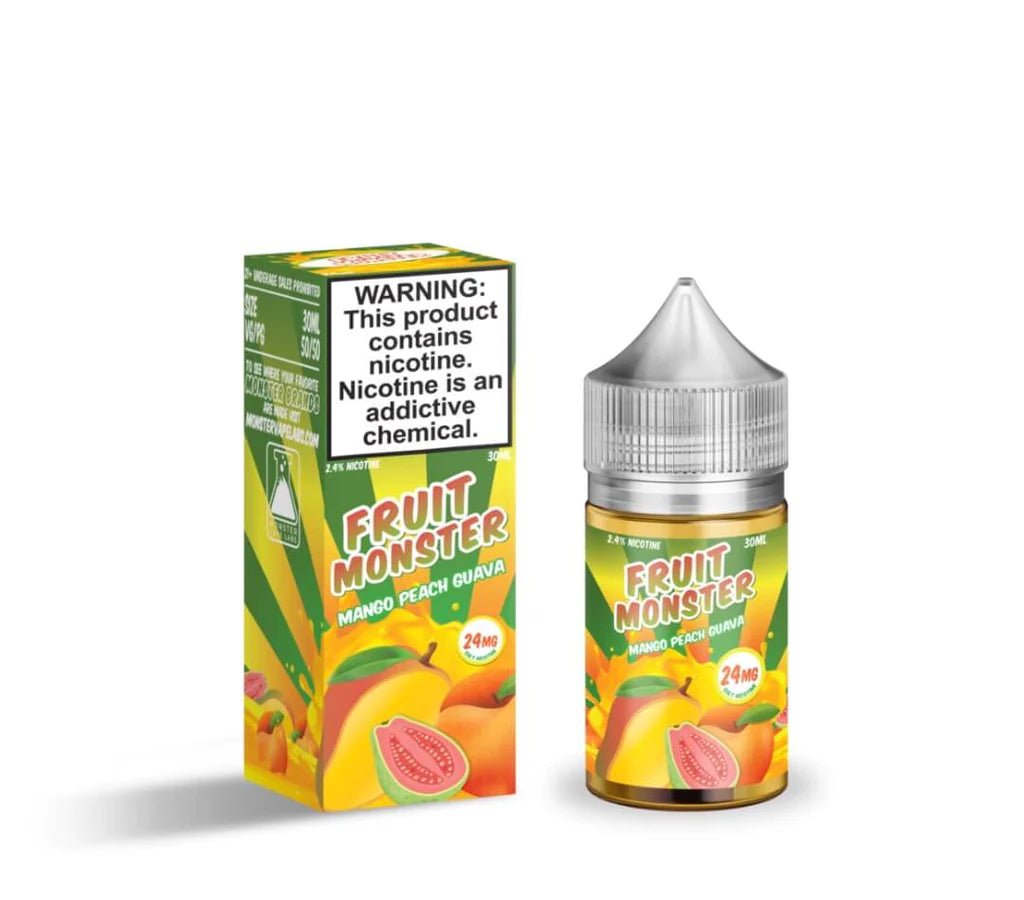 FRUIT MONSTER SALTS - MANGO PEACH GUVA - 30ML (24mg)