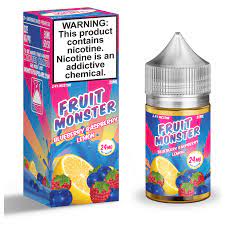 FRUIT MONSTER SALTS - BLUEBERRY RASPBERRY LEMON - 30ML (24mg)