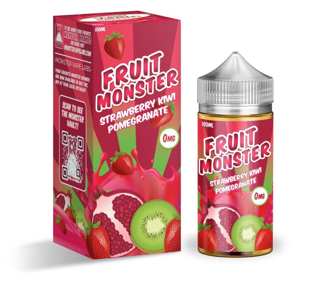 FRUIT MONSTER - STRAWBERRY KIWI POMEGRANATE - 30ML (24mg)