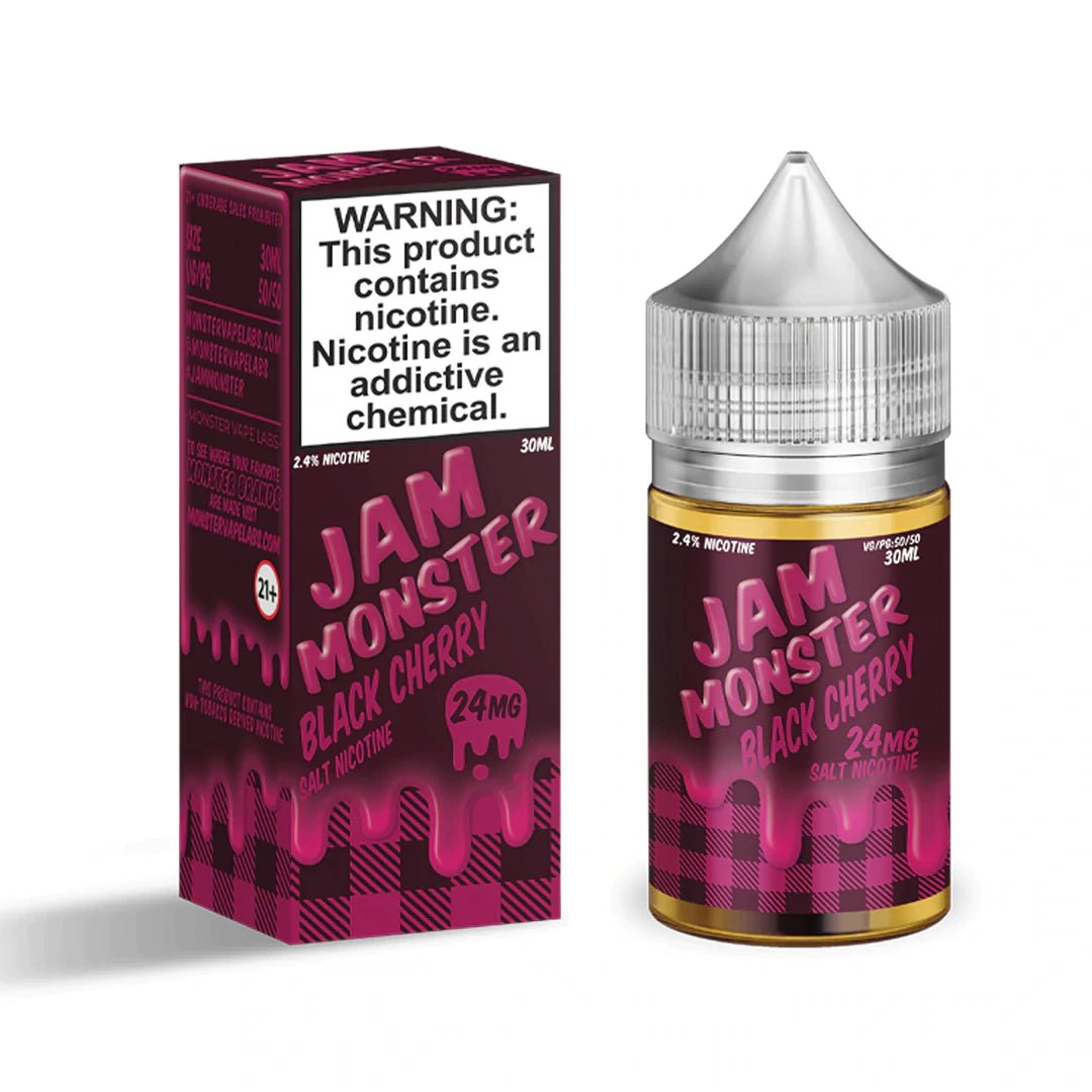 JAM MONSTER SALTS - BLACK CHERRY - 30ML (24mg)