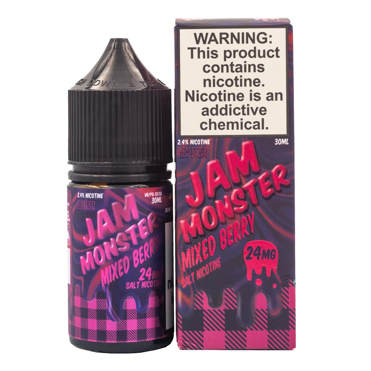 JAM MONSTER SALTS - MIXED BERRY - 30ML (24mg)
