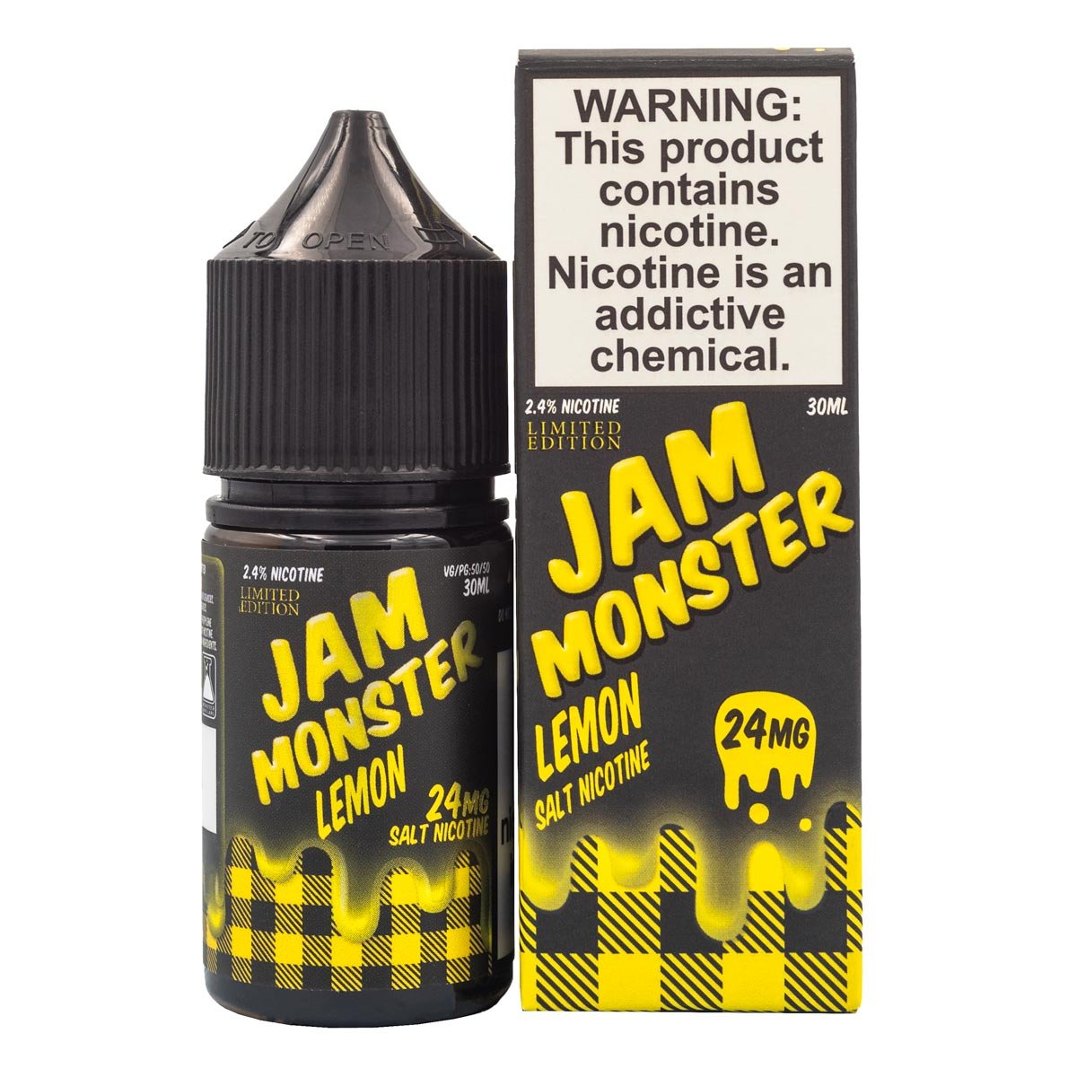 JAM MONSTER SALTS - LEMON - 30ML (24mg)