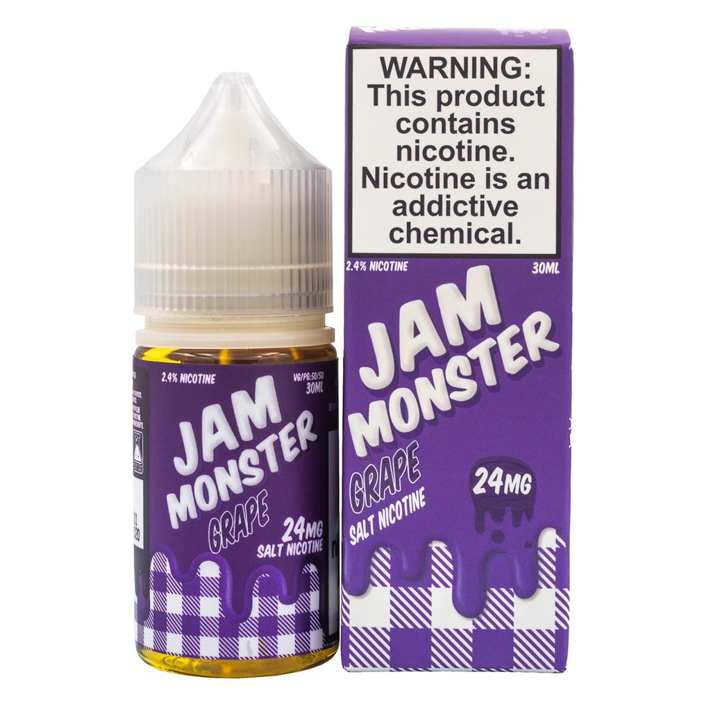 JAM MONSTER SALTS - GRAPE - 30ML