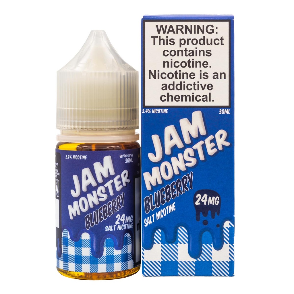 JAM MONSTER SALTS - BLUEBERRY - 30ML