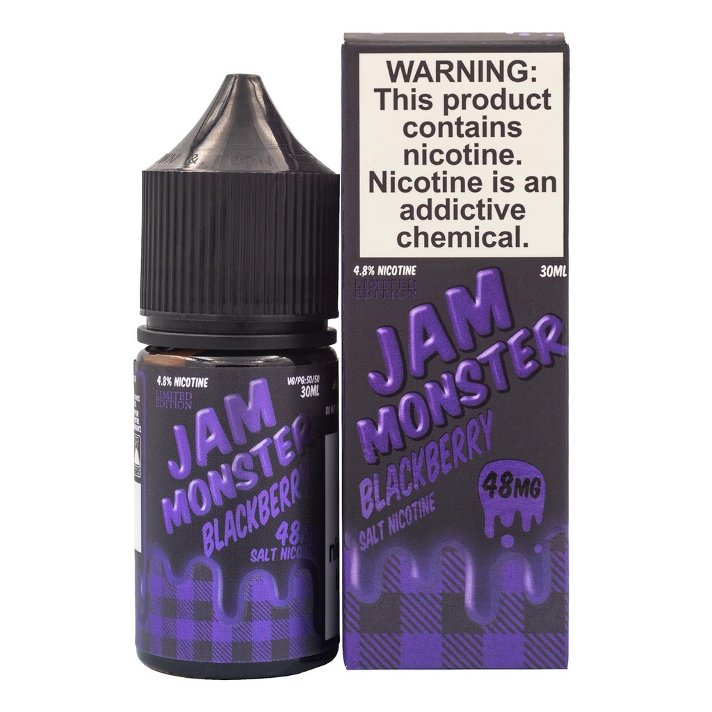 JAM MONSTER SALTS - BLACKBERRY - 30ML