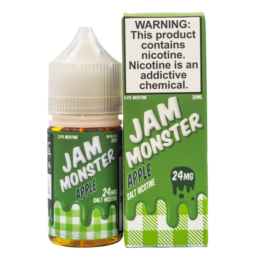 JAM MONSTER SALTS - APPLE - 30ML