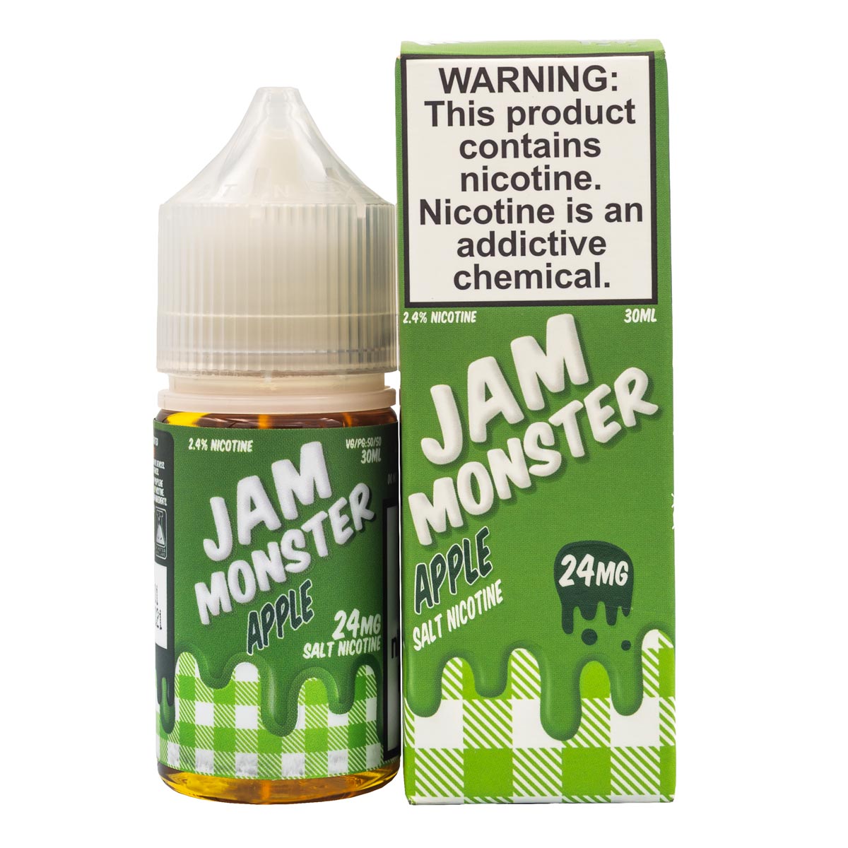 JAM MONSTER SALTS - APPLE - 30ML (24mg)
