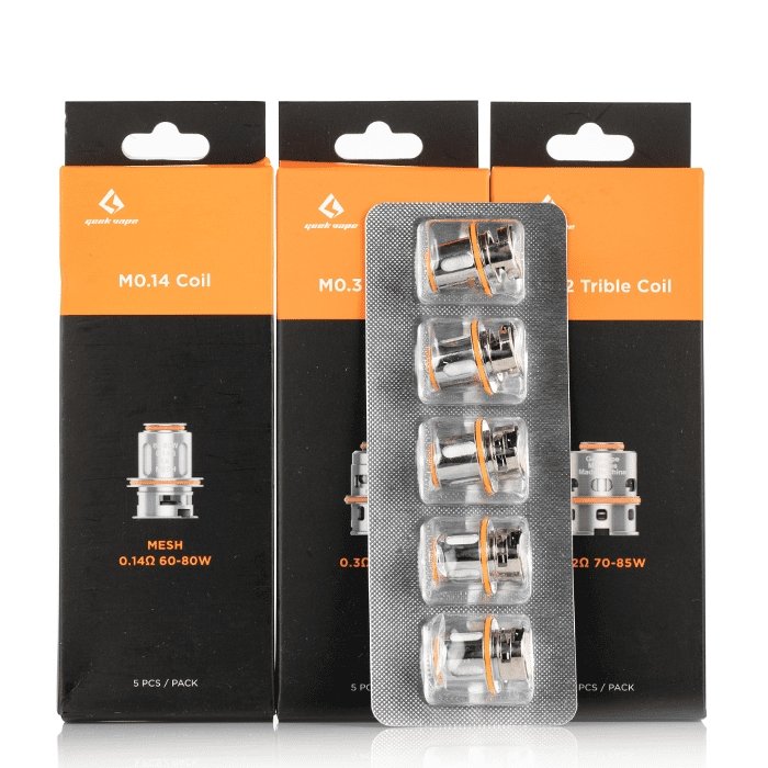 GEEK VAPE M REPLACEMENT COILS - 5PK (M0.14 Single Coil)