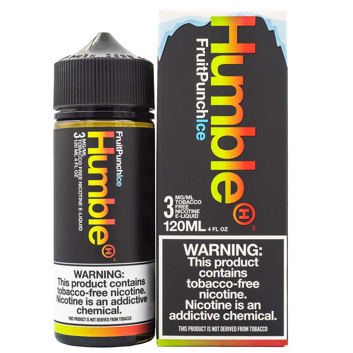 HUMBLE JUICE CO - FRUIT PUNCH ICE - 120ML (0mg)