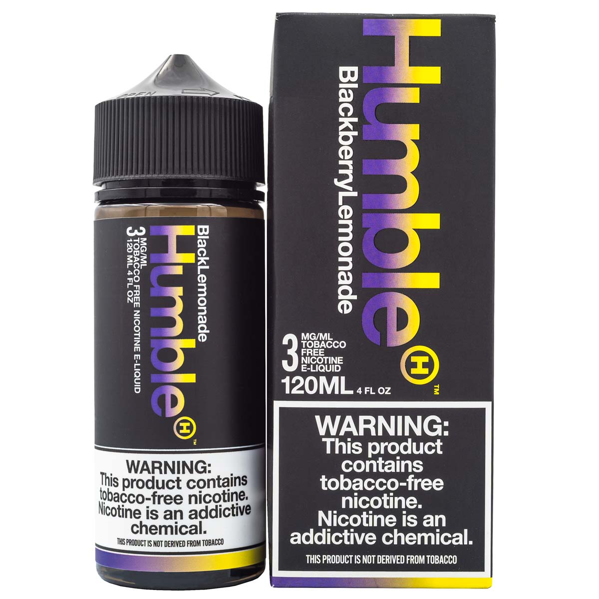 HUMBLE JUICE CO - BLACK LEMONADE - 120ML (0mg)