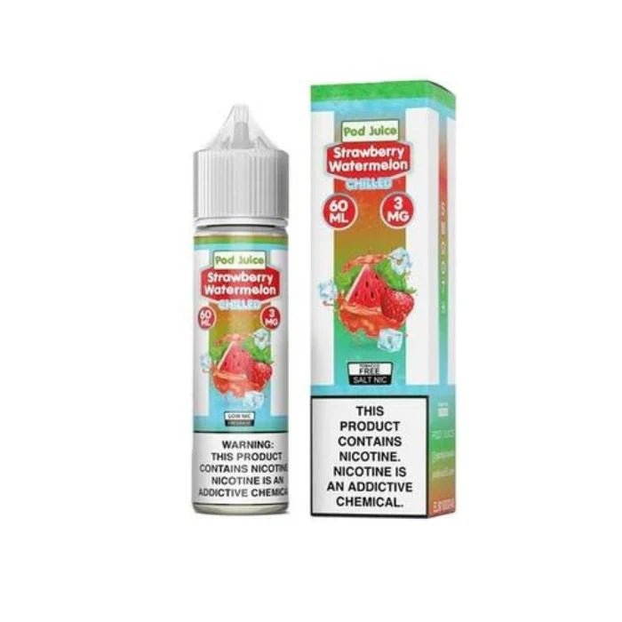 POD JUICE - STRAWBERRY WATERMELON ICE - 60ML (0mg)