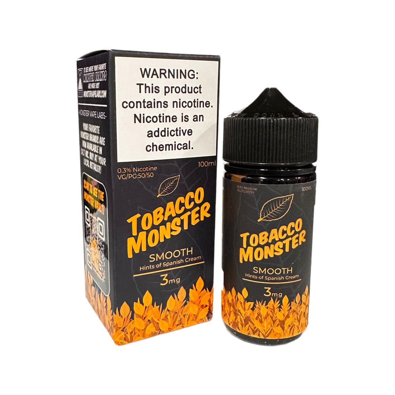 TOBACCO MONSTER - SMOOTH - 100ML (0mg)