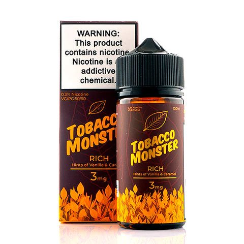 TOBACCO MONSTER - RICH - 100ML (0mg)