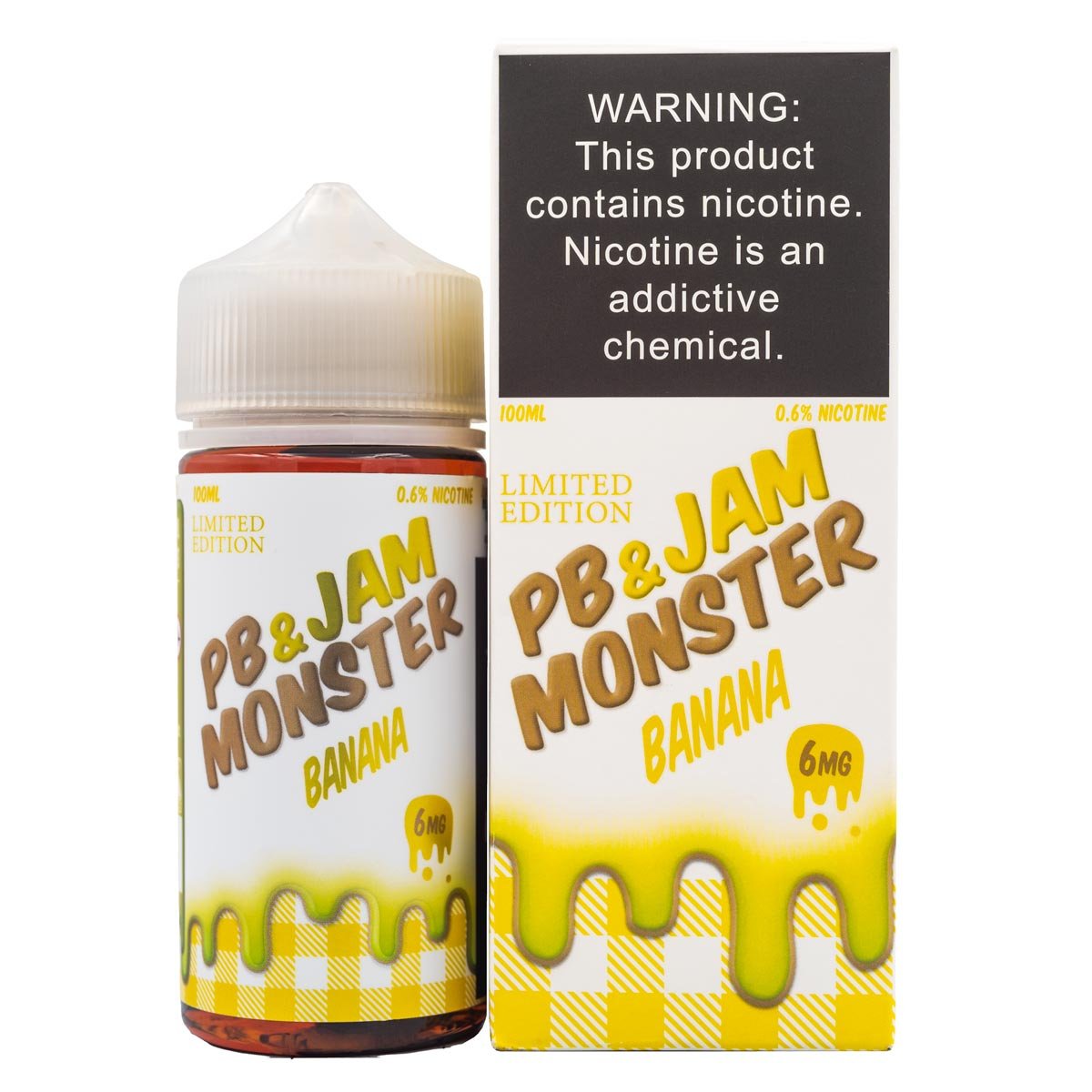 PB & JAM MONSTER - BANANA - 100ML (0mg)