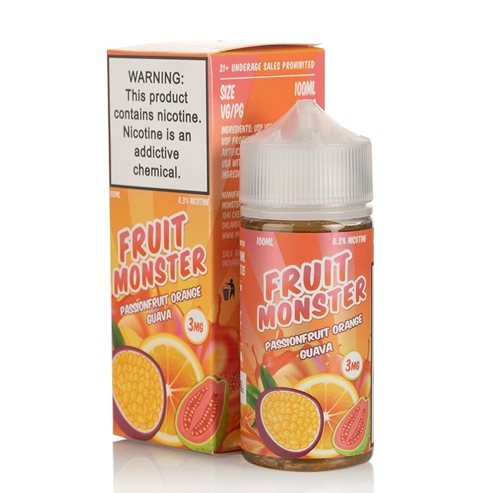 FRUIT MONSTER - PASSIONFRUIT ORANGE GUAVA - 100ML