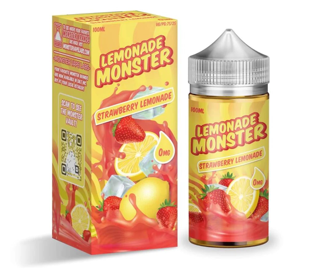 LEMONADE MONSTER - STRAWBERRY LEMONADE - 100ML