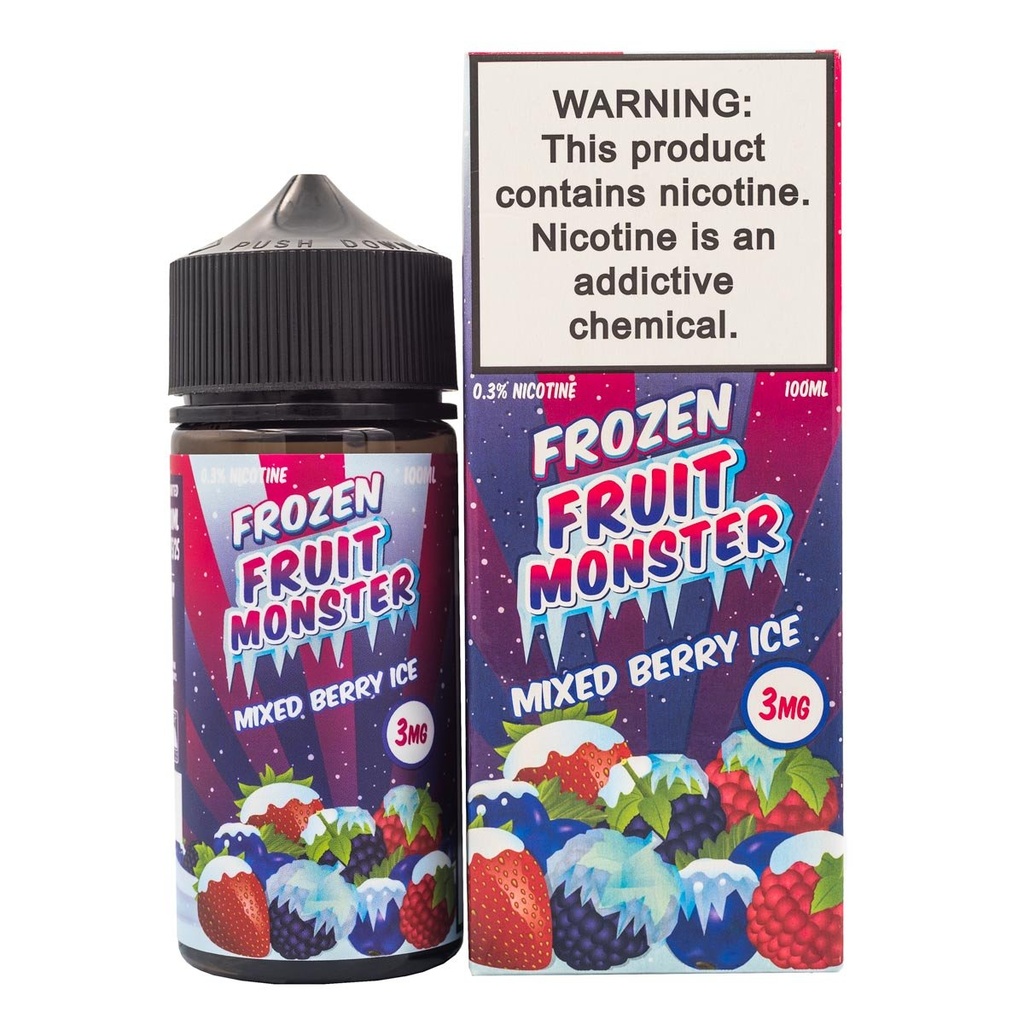 FROZEN FRUIT MONSTER - MIXED BERRY ICE - 100ML