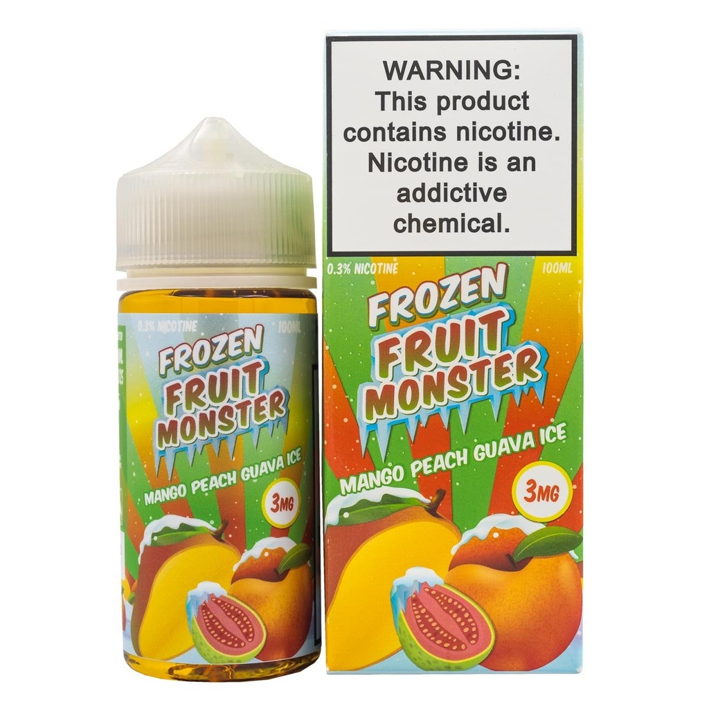 FROZEN FRUIT MONSTER - MANGO PEACH GUAVA ICE - 100ML