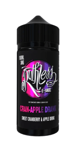 CRAN-APPLE BY RUTHLESS E-LIQUID - 100ML (3mg)