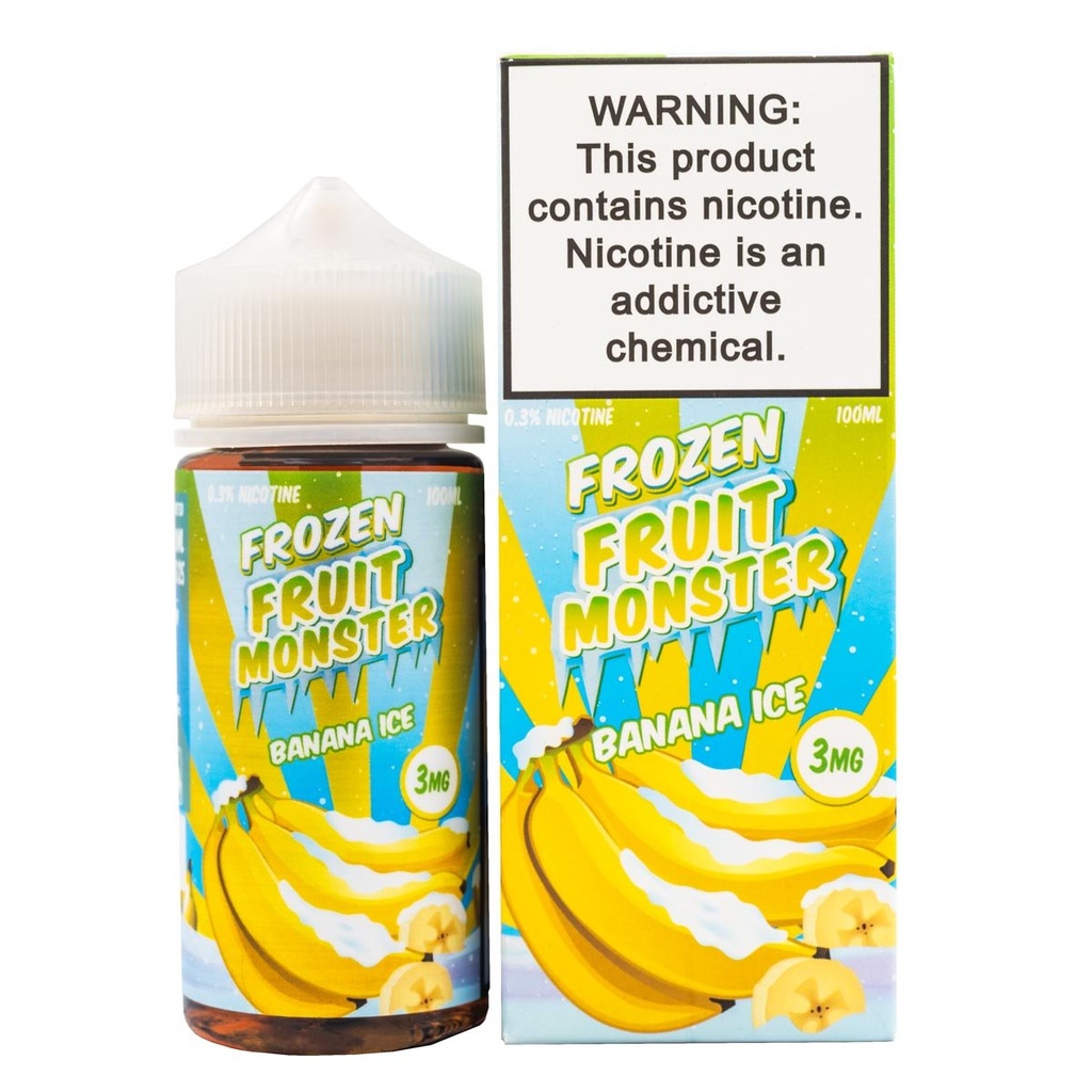FROZEN FRUIT MONSTER - BANANA ICE - 100ML