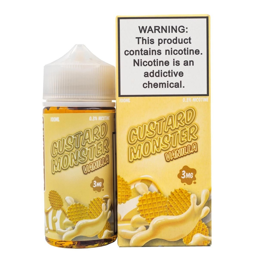 CUSTARD MONSTER - VANILLA - 100ML