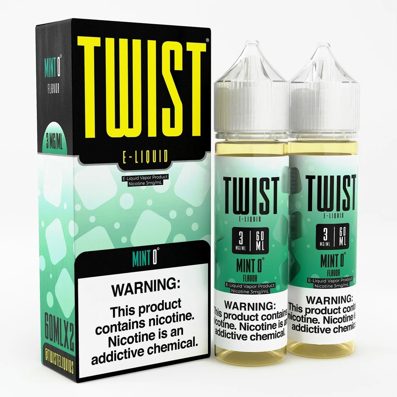 TWIST E-LIQUID - MINT 0 - 120ML (0mg)