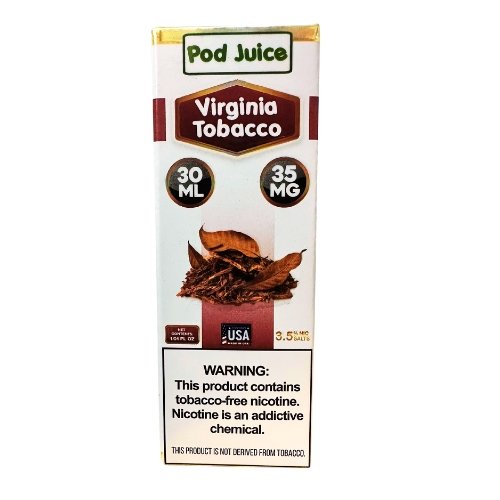 POD JUICE SALT - VIRGINIA TOBACCO - 30ML (35mg)