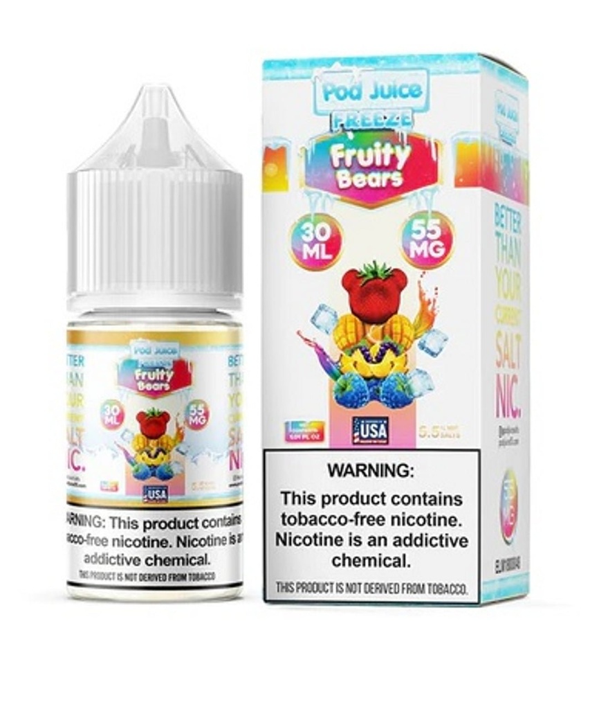 POD JUICE SALT - FRUITY BEARS FREEZE - 30ML
