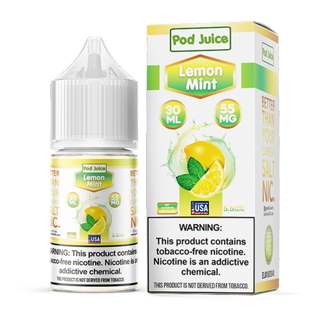 POD JUICE SALT - LEMON MINT - 30ML