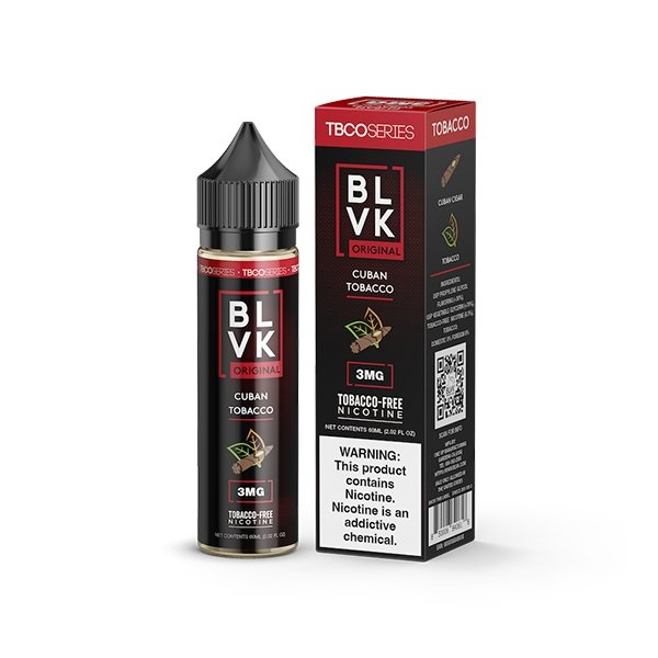 BLVK - CUBAN TOBACCO - 60ML (3mg)