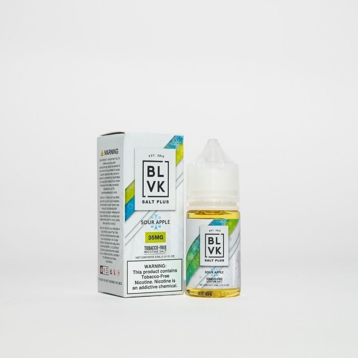 BLVK SALT PLUS - SOUR APPLE ICE - 30ML (35mg)