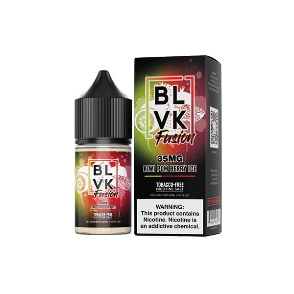 BLVK FUSION SALT - KIWI POM BERRY ICE - 30ML (35mg)
