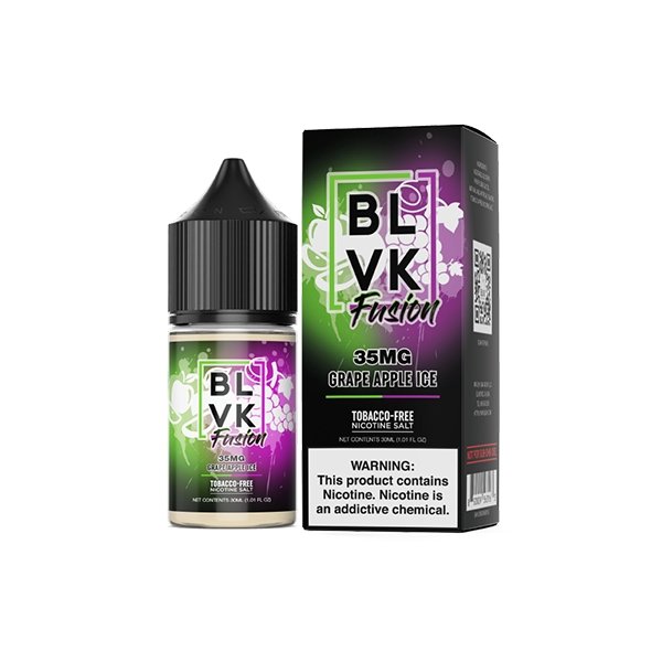 BLVK FUSION SALT - GRAPE APPLE ICE - 30ML