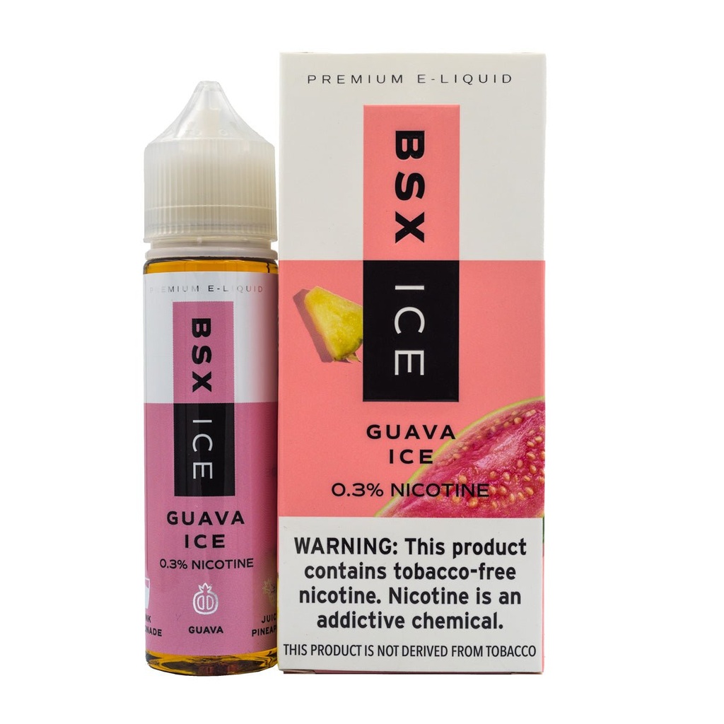GLAS BSX ICE - GUAVA ICE - 60ML