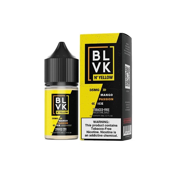 BLVK N YELLOW SALT - MANGO PASSION ICE - 30ML (35mg)