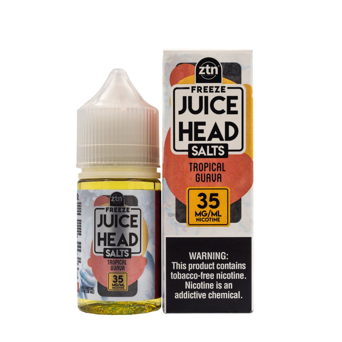 JUICE HEAD SALTS - GUAVA PEACH FREEZE - 30ML (35mg)