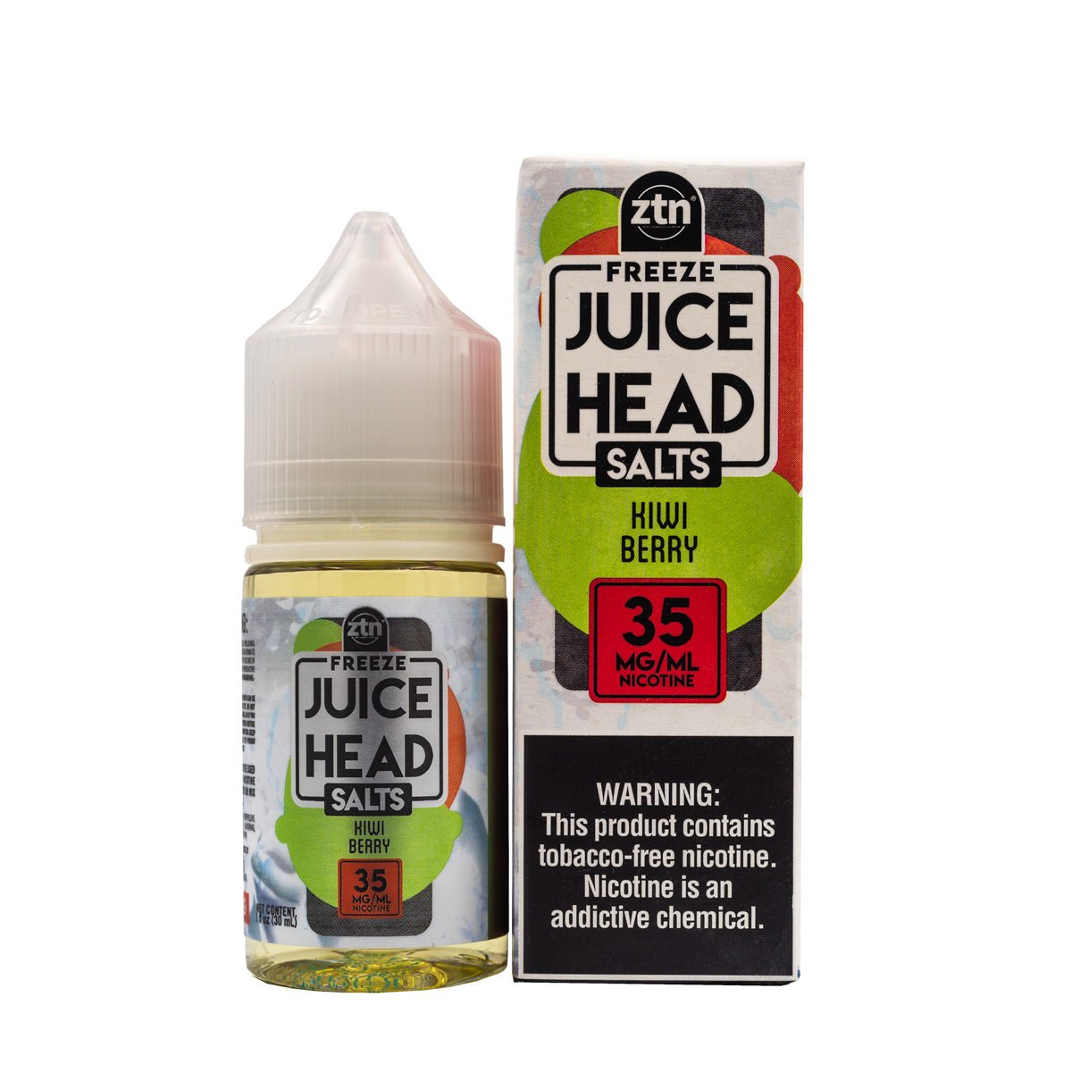 JUICE HEAD SALTS - STRAWBERRY KIWI FREEZE - 30ML (35mg)