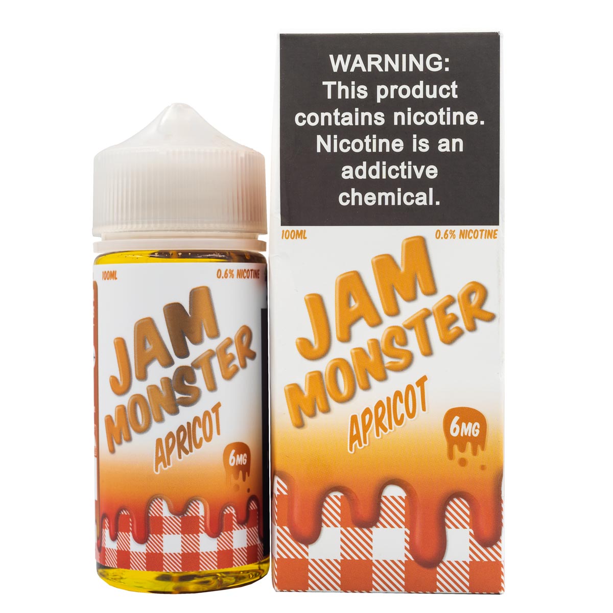 JAM MONSTER - APRICOT - 100ML (0mg)